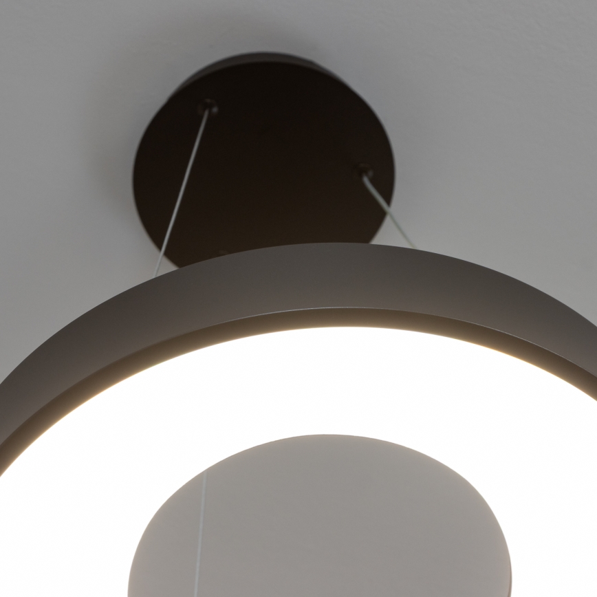 Brilagi - LED-dimmbare Pendelleuchte an Kabel FALCON II LED/67W/230V 3000-6500K Ø 40 cm schwarz + Fernbedienung