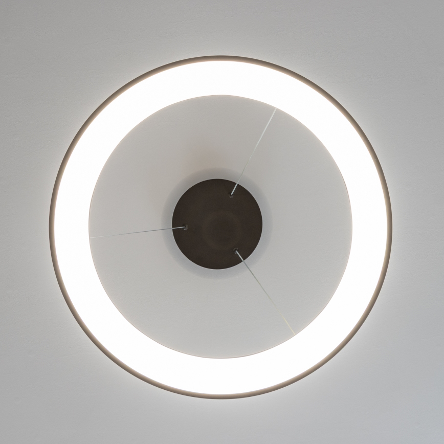 Brilagi - LED-dimmbare Seil-Pendelleuchte FALCON II LED/99 W/230 V 3000–6500 K Ø 60 cm schwarz + Fernbedienung