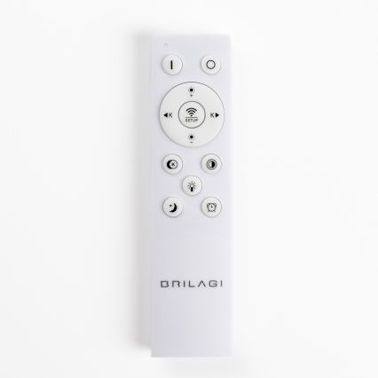 Brilagi - LED-dimmbare Pendelleuchte FALCON II LED/99W/230V 3000–6500K Ø 60 cm schwarz + Fernbedienung