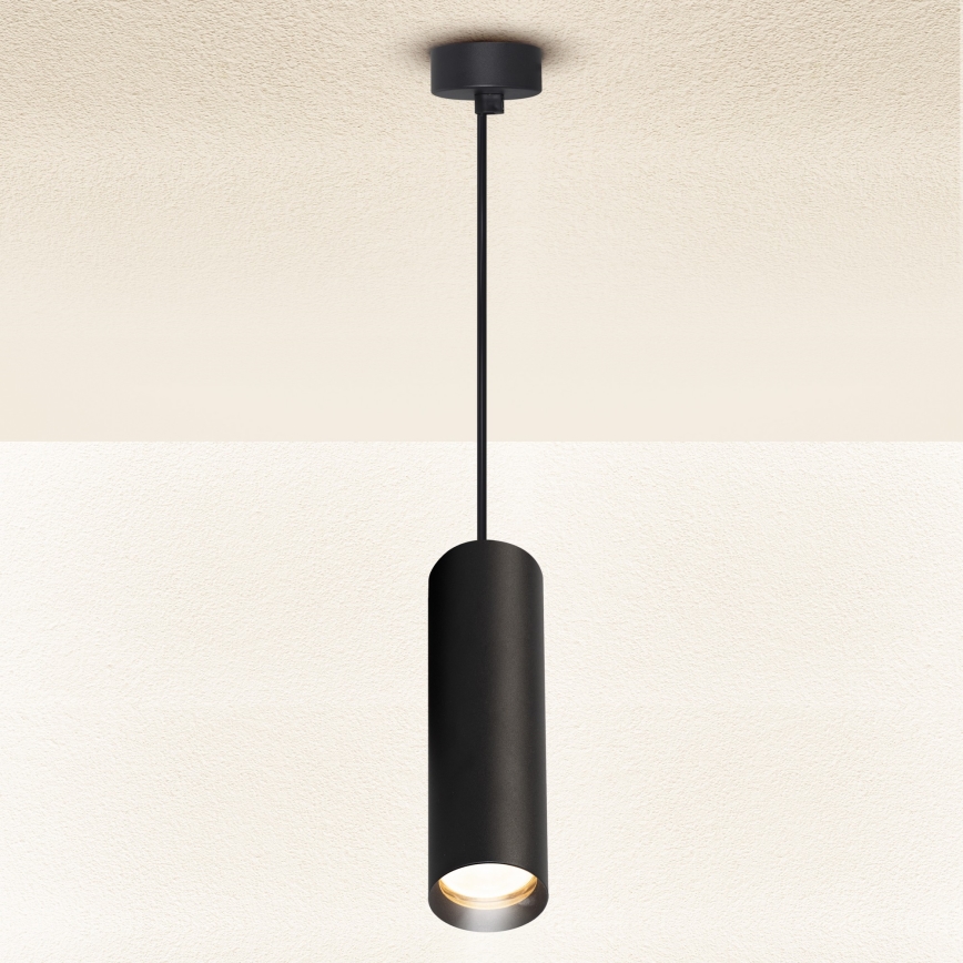 Brilagi - LED-dimmbare Pendelleuchte mit Seilaufhängung SELE 1xGU10/6,5W/230V 2700-6500K schwarz