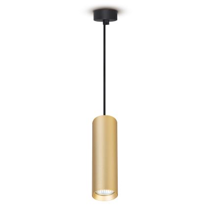 Brilagi - dimmbare LED-Pendelleuchte SELE mit Seilaufhängung 1xGU10/6W/230V 3000K schwarz/gold