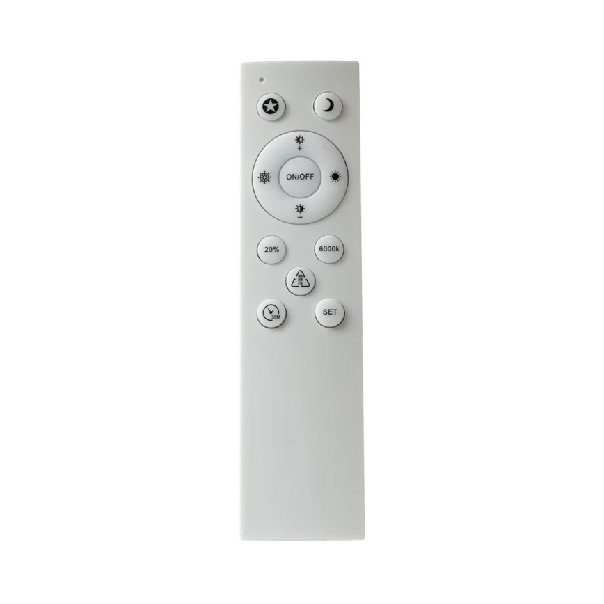 Brilagi - LED-dimmbare Deckenleuchte POOL SMART LED/48W/230V 40 cm 3000-6000K Wi-Fi Tuya + Fernbedienung weiß