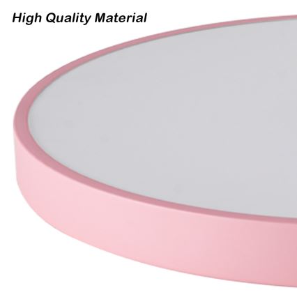 Brilagi - Dimmbare LED-Leuchte POOL SMART LED/128W/230V Ø 100 cm 3000-6000K Wi-Fi Tuya + Fernbedienung rosa