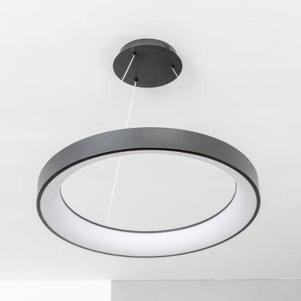 Brilagi - Dimmbare LED-Pendelleuchte FALCON II LED/99W/230V 3000-6500K Ø 60 cm schwarz + Fernbedienung