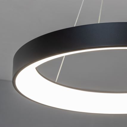 Brilagi - Dimmbare LED-Pendelleuchte FALCON II LED/99W/230V 3000-6500K Ø 60 cm schwarz + Fernbedienung