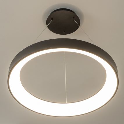 Brilagi - Dimmbare LED-Pendelleuchte FALCON II LED/99W/230V 3000-6500K Ø 60 cm schwarz + Fernbedienung