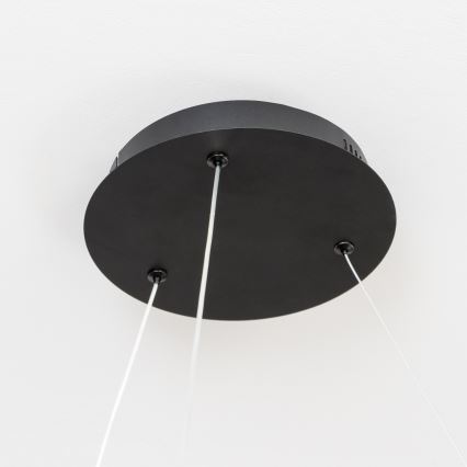 Brilagi - Dimmbare LED-Pendelleuchte FALCON II LED/99W/230V 3000-6500K Ø 60 cm schwarz + Fernbedienung