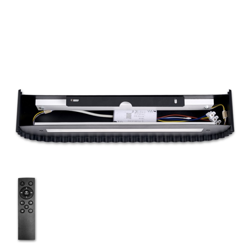 BRILAGI - LED dimmbare Wandleuchte FALCON MODERN LED/14W/230V 3000-6000K 40 cm schwarz + Fernbedienung