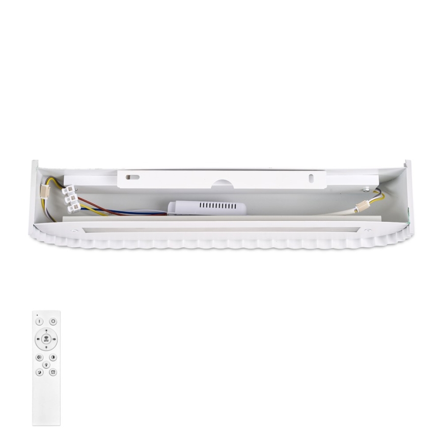 Brilagi - LED-dimmbare Wandleuchte FALCON MODERN LED/14W/230V 3000-6000K 40 cm weiß + Fernbedienung