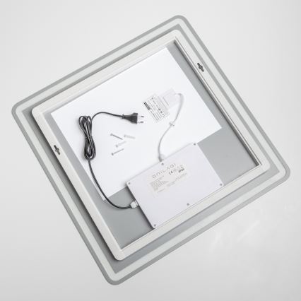 Brilagi - LED-beheizter Badezimmerspiegel BELLA LED/16W/230V 60x60 cm IP44 CRI 90 dimmbar + CCT