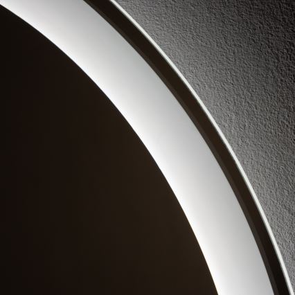 Brilagi - LED-beheizter Badezimmerspiegel AVA ECO LED/11,5W/230 V Ø 60 cm IP44 CRI 90 dimmbar + CCT