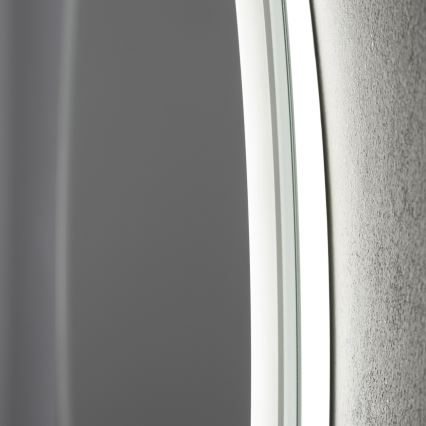 Brilagi - LED-beheizter Badezimmerspiegel AVA ECO LED/11,5W/230 V Ø 60 cm IP44 CRI 90 dimmbar + CCT