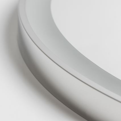 Brilagi - dimmbarer beheizter Badezimmerspiegel mit Hintergrundbeleuchtung ALU PRO LED/18W/230V Ø 60 cm 3000/4000/6500K IP44 glänzender Chrom CRI 90