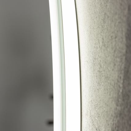 Brilagi - LED beheizter Badezimmerspiegel CLARA PRO LED/19W/230V Ø 60 cm IP44 CRI 90 dimmbar + CCT