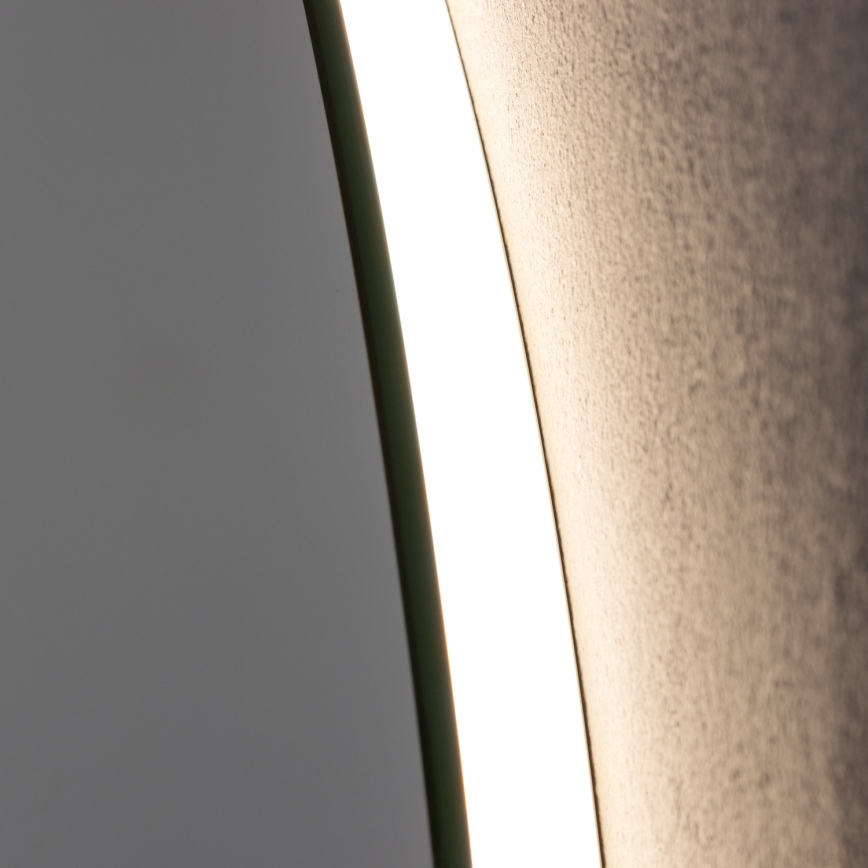 Brilagi - LED-beheizter Badezimmerspiegel DEMI ECO LED/12W/230V Ø 60 cm IP44 CRI 90 dimmbar + CCT