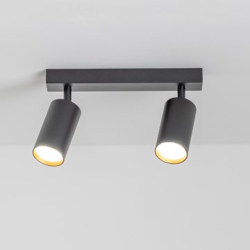 Brilagi - LED-dimmbarer Deckenspot SELE 2xGU10/6,5W/230V 2700-6500K schwarz/gold