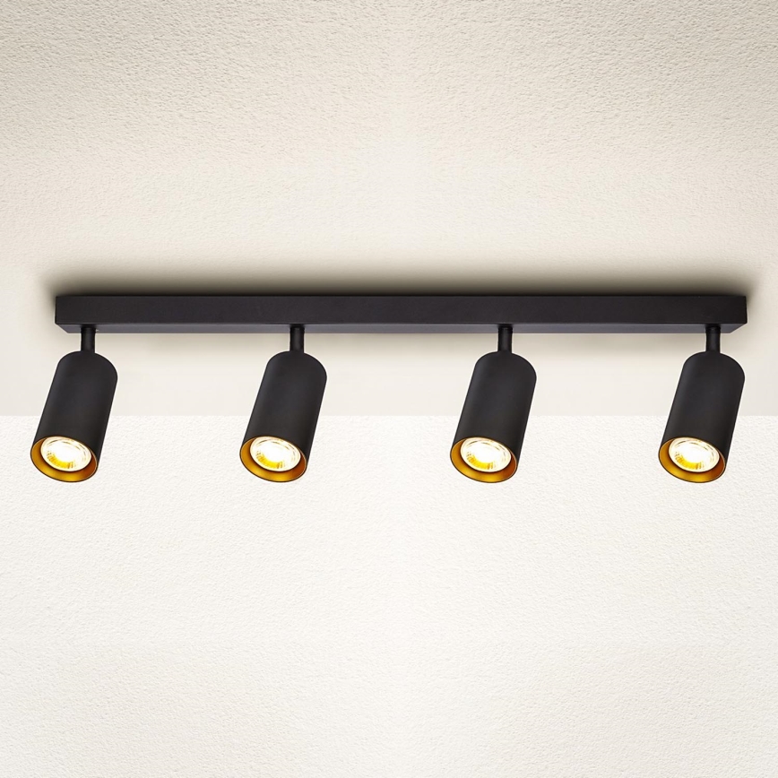 Brilagi - LED-dimmbarer Deckenspot SELE 4xGU10/6,5W/230V 2700-6500K schwarz/gold
