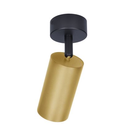 Brilagi - Dimmbares LED RGBW-Spot SELE GOLDEN 1xGU10/4,8W/230V 3000K schwarz/gold + Fernbedienung