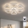 Brilagi - LED-dimmbarer Deckenventilator, 38W/230V, 3000–6500K, Ø 76 cm, Weiß + Fernbedienung