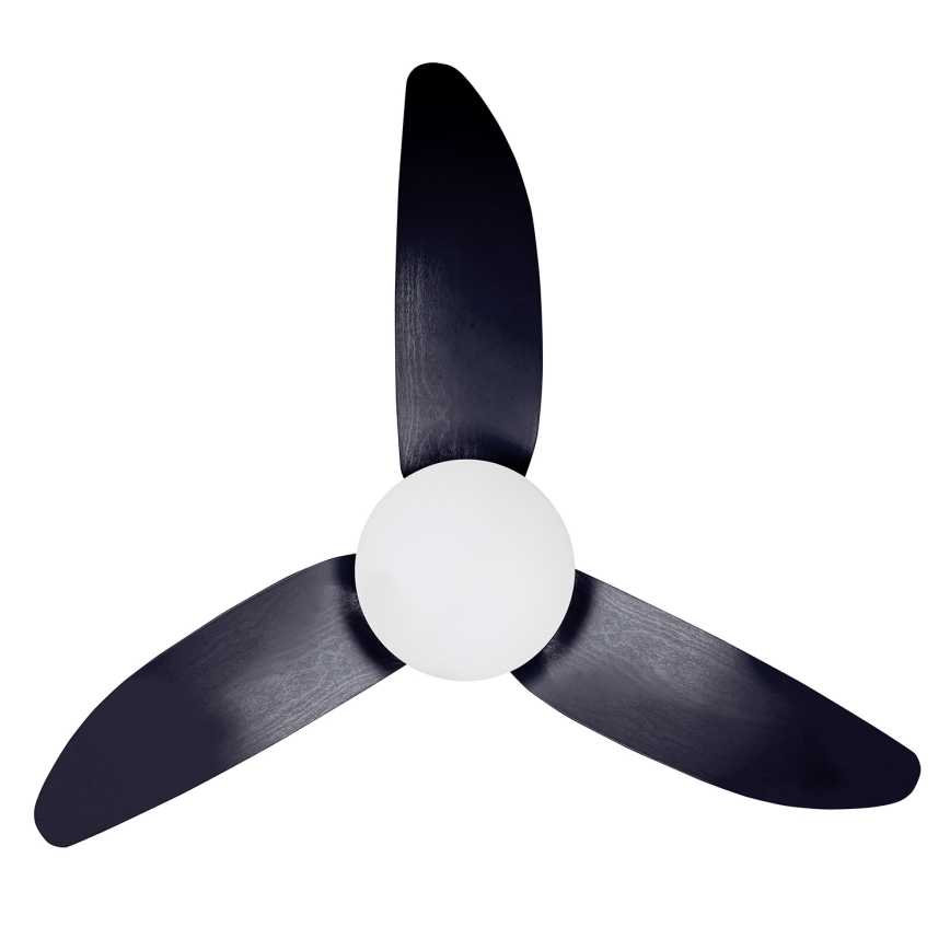 Brilagi - LED dimmbarer Deckenventilator LED/30W/230V 3000-6500K schwarz + Fernbedienung