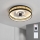 Brilagi - LED dimmbarer Deckenventilator LED/34W/230V 3000-6500K Ø 50 cm schwarz/gold + Fernbedienung