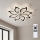 Brilagi - LED-dimmbarer Deckenventilator LED/44W/230V 3000-6500K Ø 90 cm schwarz + Fernbedienung