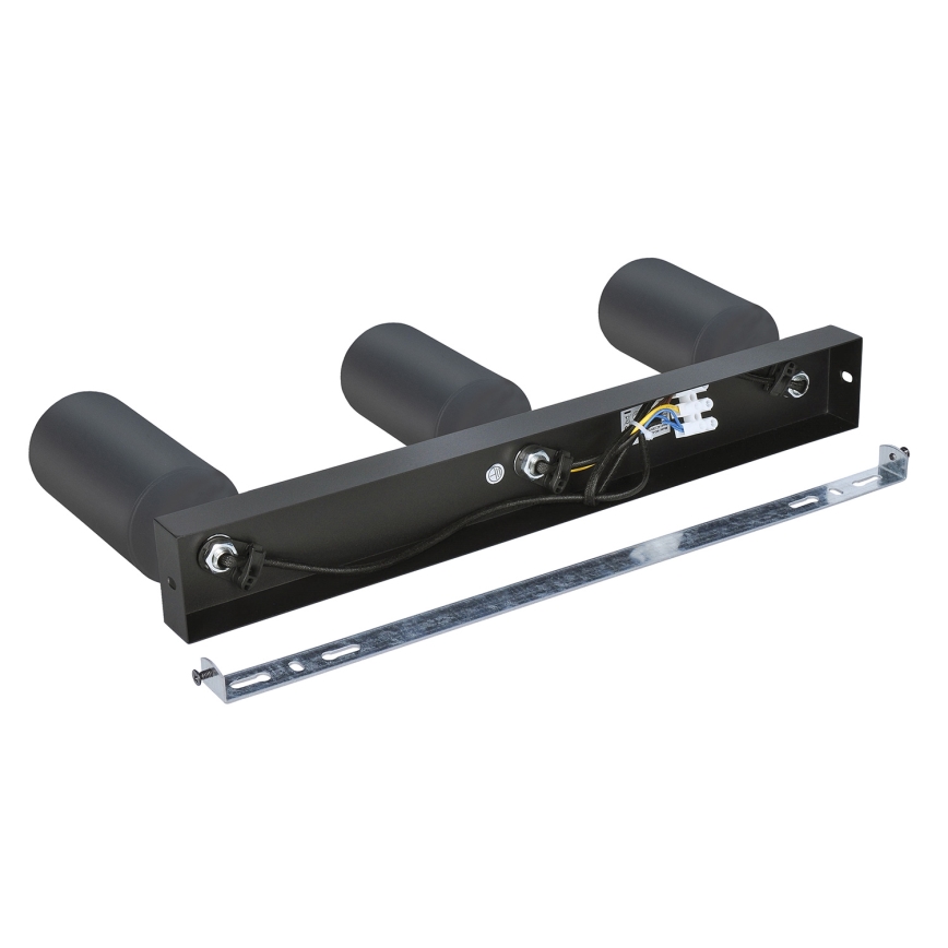 Brilagi - LED RGBW dimmbares Einbau-Spot SELE 3xGU10/4,8W/230V 3000K Anthrazit + Fernbedienung