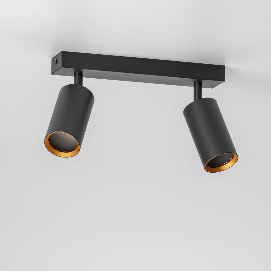 Brilagi - LED-dimmbarer Deckenspot SELE 2xGU10/6,5W/230V 2700-6500K schwarz/gold