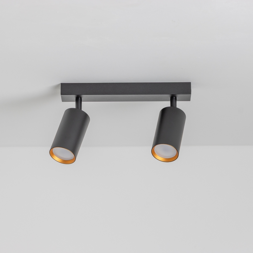 Brilagi - LED-dimmbarer Deckenspot SELE 2xGU10/6,5W/230V 2700-6500K schwarz/gold