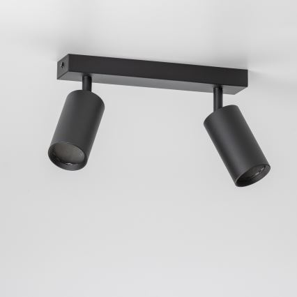 Brilagi - LED-dimmbare Einbauleuchte SELE 2xGU10/6,5W/230V 2700-6500K schwarz