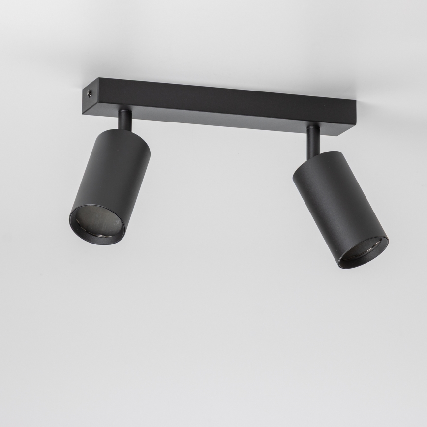 Brilagi - LED-dimmbare Einbauleuchte SELE 2xGU10/6,5W/230V 2700-6500K schwarz