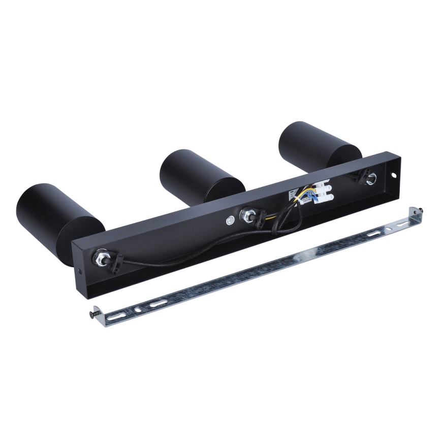 Brilagi - LED RGBW dimmbarer Deckenspot SELE 3xGU10/4,8W/230V 3000K schwarz + Fernbedienung