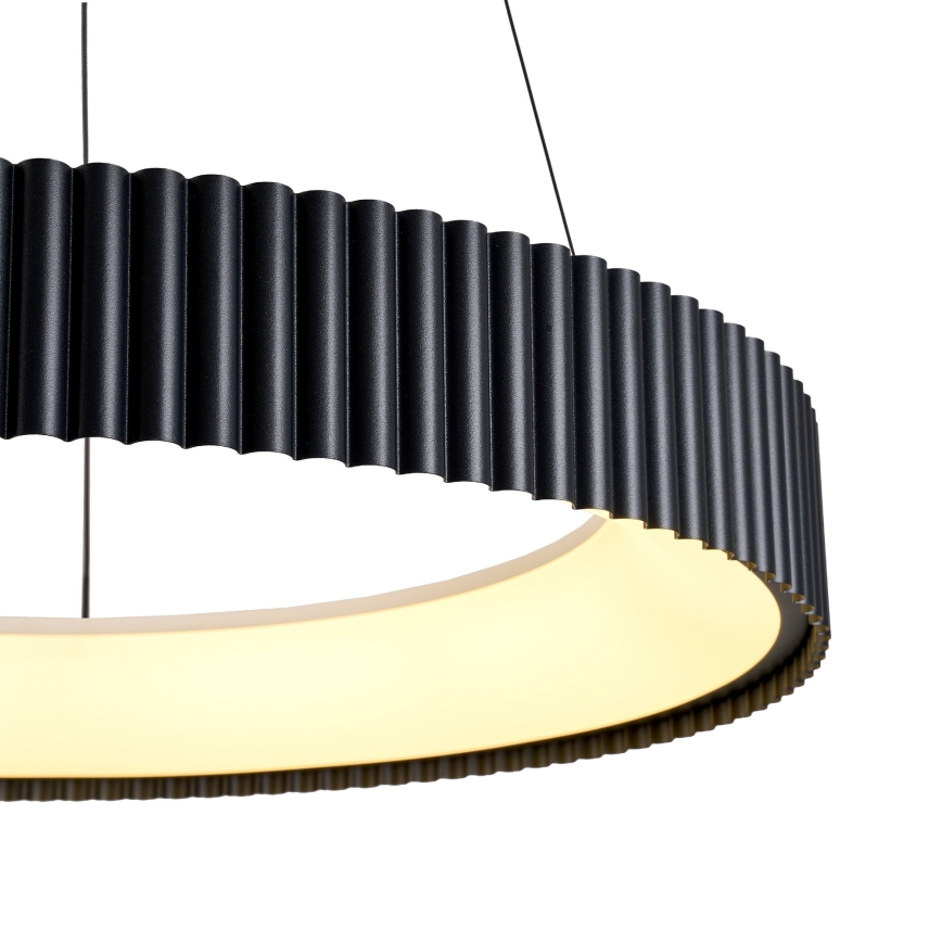 Brilagi - LED-dimmbare Hängeleuchte an Stahlseil FALCON MODERN LED/54W/230V 3000–6500K Ø 60 cm schwarz + Fernbedienung