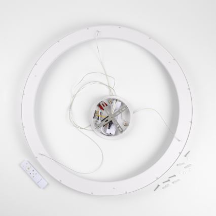 Brilagi - Dimmbare LED-Hängeleuchte mit Seilabhängung FALCON II LED/108W/230V 3000-6500K Ø 80 cm weiß + Fernbedienung