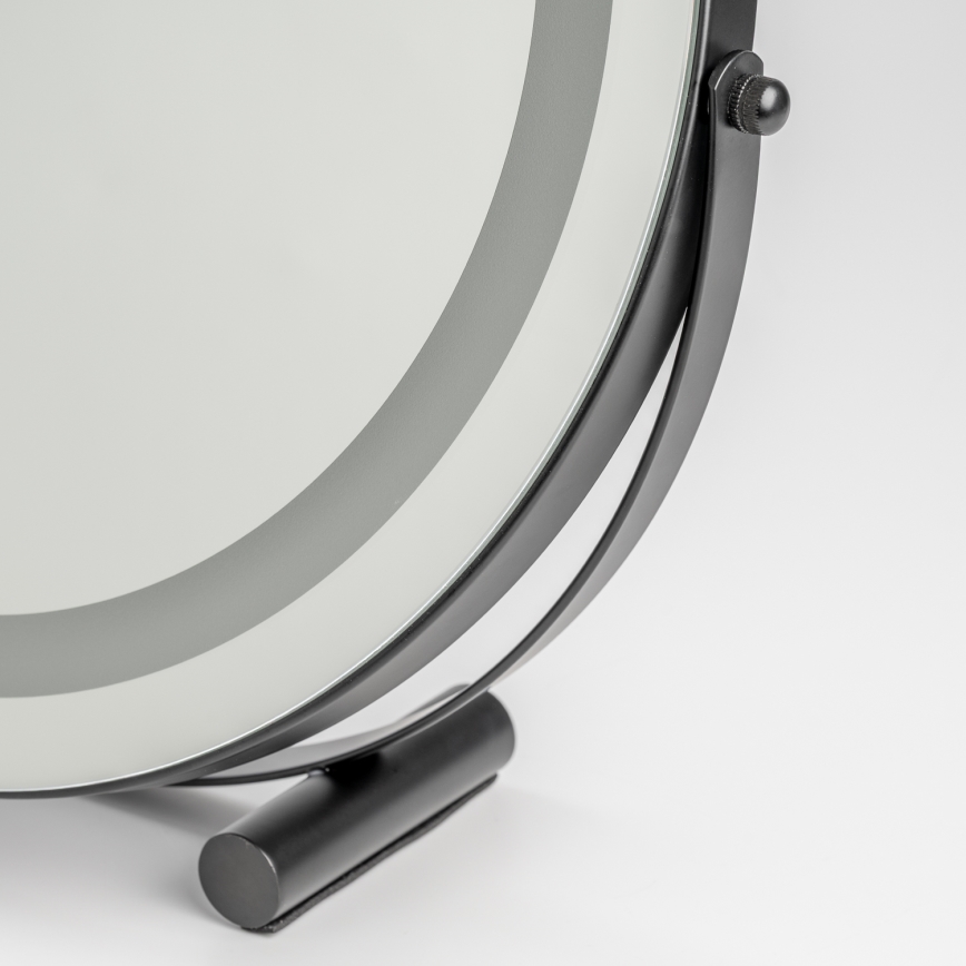 BRILAGI - LED-dimmbarer Make-up-Spiegel CALIFORNIA LED/17W/230V 3000/4000/6500K Ø 42 cm schwarz