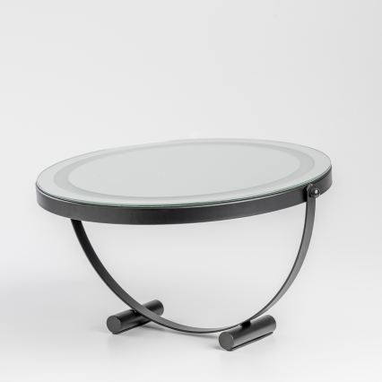 BRILAGI - LED-dimmbarer Make-up-Spiegel CALIFORNIA LED/17W/230V 3000/4000/6500K Ø 42 cm schwarz