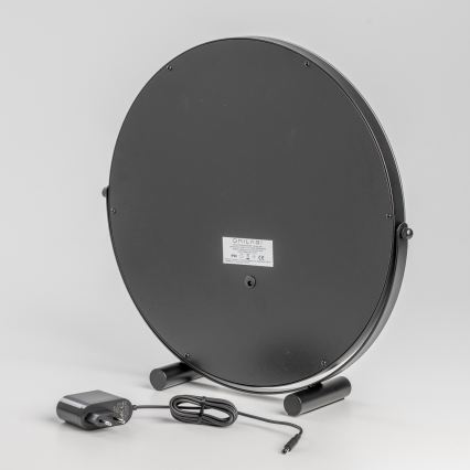 BRILAGI - LED-dimmbarer Make-up-Spiegel CALIFORNIA LED/17W/230V 3000/4000/6500K Ø 42 cm schwarz