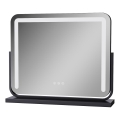 Brilagi - LED-dimmbarer Make-up-Spiegel CALIFORNIA LED/22W/230V 3000/4000/6500K 58x43 cm schwarz