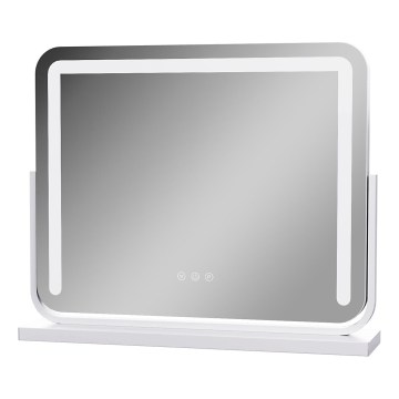 Brilagi - LED-dimmbarer Make-up-Spiegel CALIFORNIA LED/22W/230V 3000/4000/6500K 58x43 cm weiß
