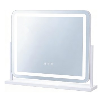 Brilagi - LED-dimmbarer Make-up-Spiegel CALIFORNIA LED/25W/230V 3000/4000/6500K 55x44 cm weiß