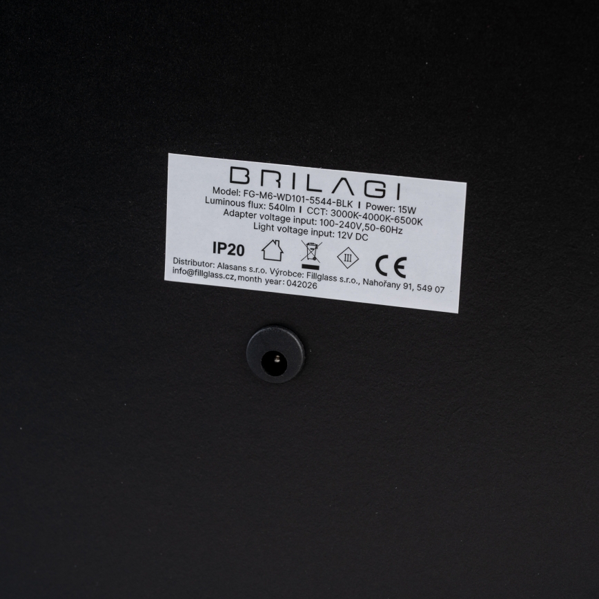 BRILAGI - LED-dimmbarer Make-up-Spiegel CALIFORNIA LED/25W/230V 3000/4000/6500K 55x44 cm weiß