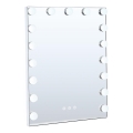 Brilagi - LED-dimmbarer Make-up-Spiegel HOLLYWOOD LED/15W/230V 3000/4000/6500K 55x70 cm weiß