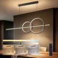 BRILAGI - LED-dimmbarer, seilabhängiger Kronleuchter SIGNATURE LED/53W/230V 3000-6000K 120 cm schwarz + mit Fernbedienung
