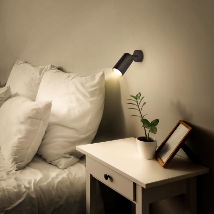 Brilagi - LED RGBW dimmbarer Spot SELE 1xGU10/4,8W/230V 3000K schwarz/gold + Fernbedienung