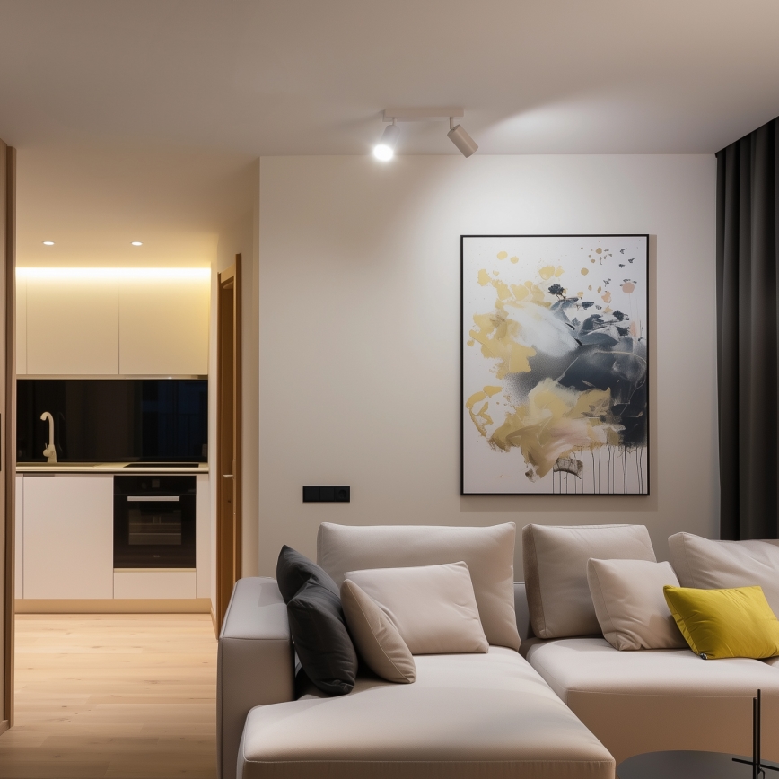 Brilagi - LED dimmbares Einbauleuchte SELE 2xGU10/6,5W/230V 2700-6500K weiß