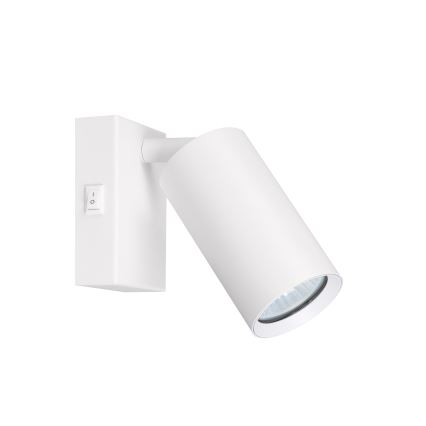 BRILAGI - LED RGBW dimmbarer Wand-Spot mit Schalter SELE 1xGU10/4,8W/230V 3000K weiß + Fernbedienung