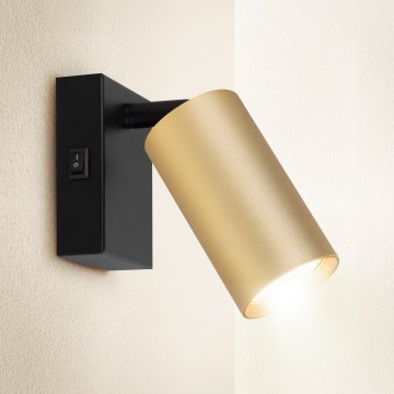 Brilagi - LED-dimmbarer Wandspot SELE 1xGU10/6,5W/230V 2700-6500K schwarz/gold