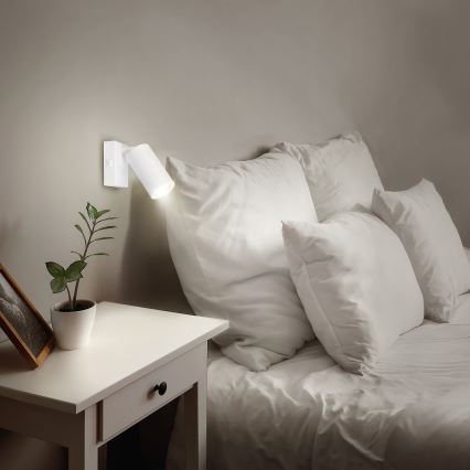 Brilagi - LED RGBW dimmbare Wand-Spotleuchte SELE 1xGU10/6W/230V 3000 K weiß + Fernbedienung