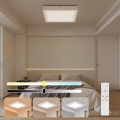 Brilagi - LED dimmbares Badezimmer-Deckenleuchte FRAME SMART LED/24W/230V 30x30 cm 3000-6000K IP44 weiß + Fernbedienung