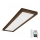 Brilagi - LED dimmbares Badezimmer-Deckenleuchte WOODY FRAME LED/50W/230V Eiche Nussbaum 120x30 cm 3000-6000K IP44 + Fernbedienung